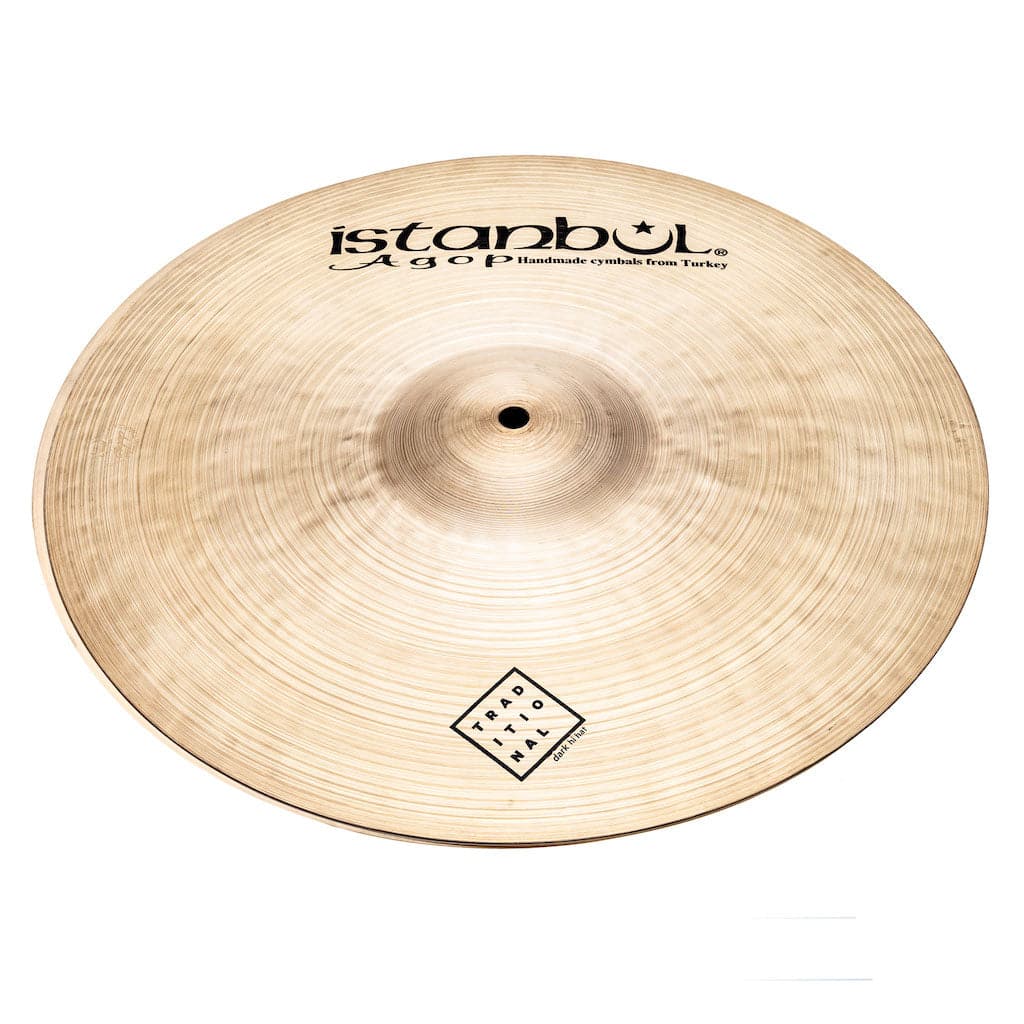 Istanbul Agop Traditional Dark Hi Hat Cymbals 16" 1072/1286 grams